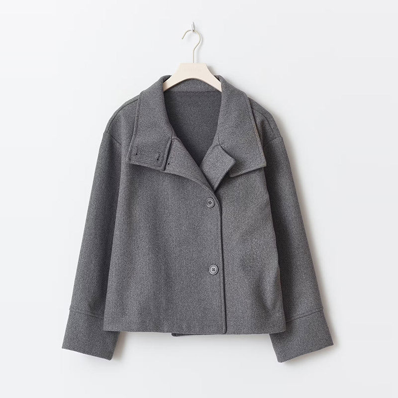 Mina | Luxe Breasted Short Winter Coat for Women - Warm and Comfortable