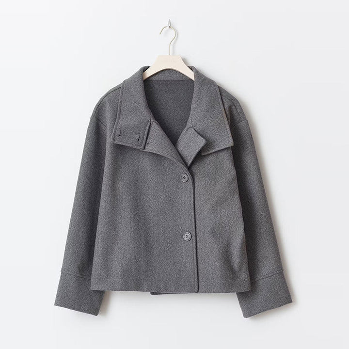 Mina | Luxe Breasted Short Winter Coat for Women - Warm and Comfortable