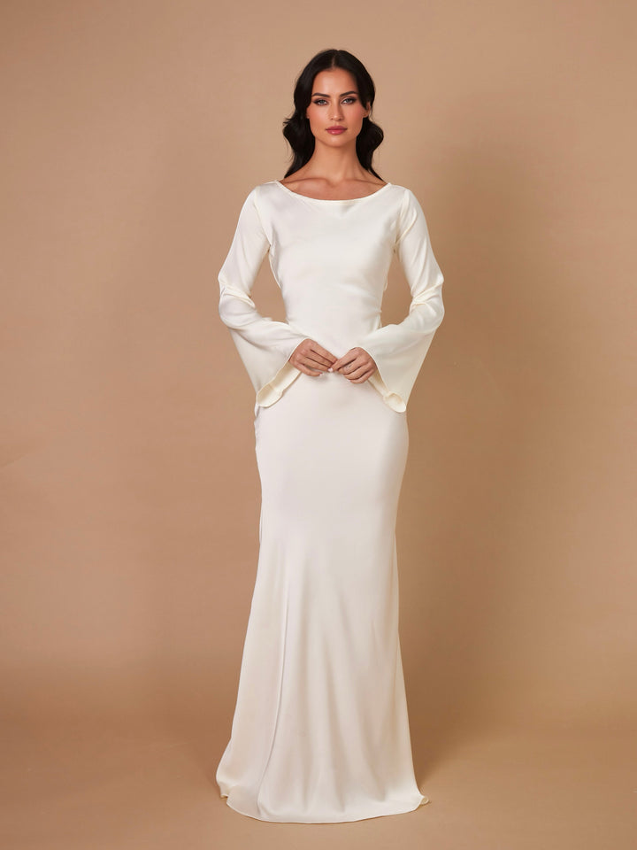 Silana | Maxi Dress with Long Sleeves for Women - Classic & Timeless