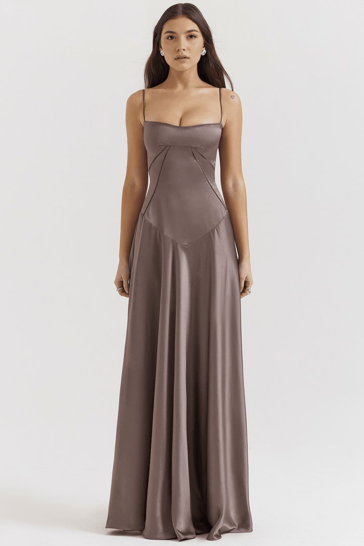 Dame | Elegant Maxi Bustier Dress