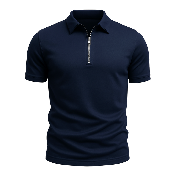 Redford® | Classic Zip Polo Shirt