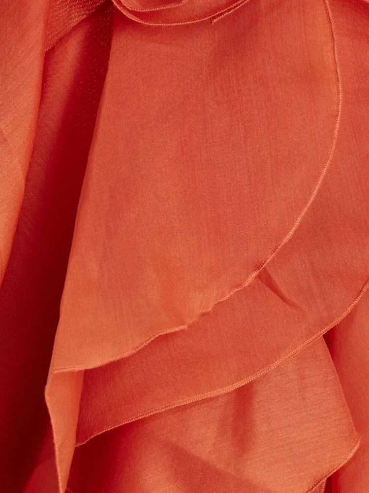 Cataleya | Maxi Dress with Layers and Ruffles