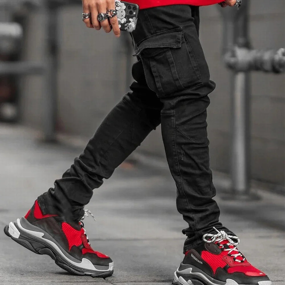 Redford® | Cargo Street Elastic Jeans
