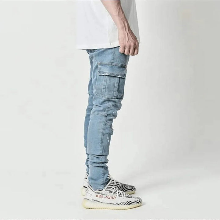 Redford® | Cargo Street Elastic Jeans