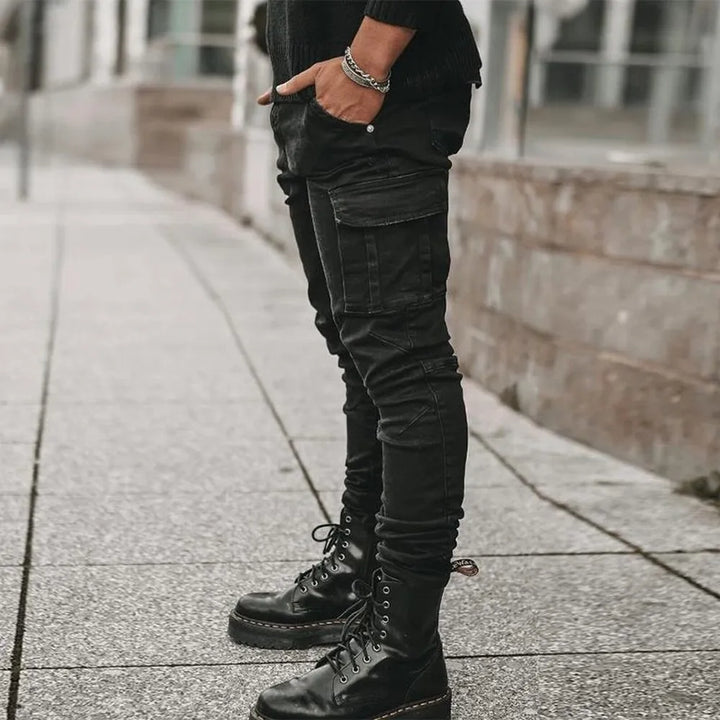 Redford® | Cargo Street Elastic Jeans
