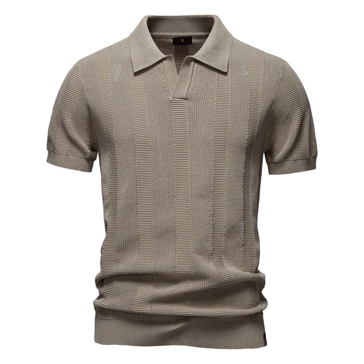 Redford® | Cotton Striped Polo