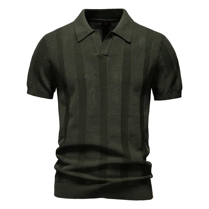 Redford® | Cotton Striped Polo