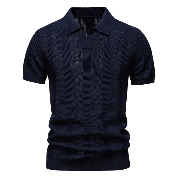 Redford® | Cotton Striped Polo