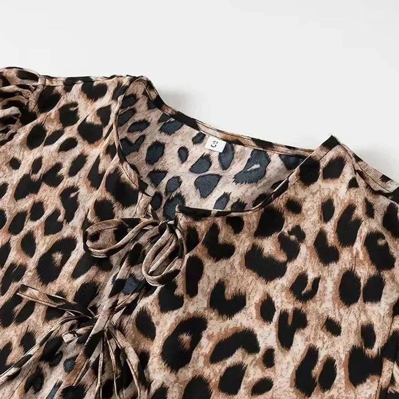 Maddy | Crop Top with Leopard Print or Plain