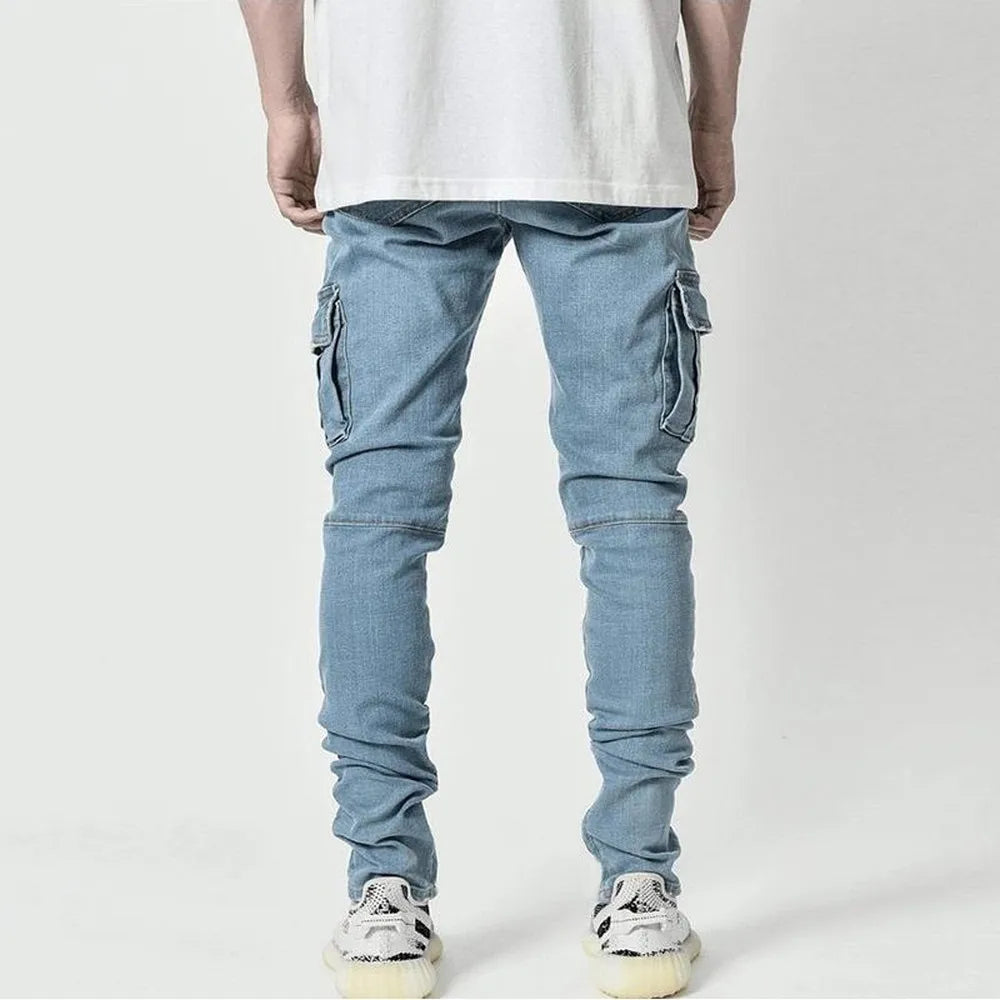 Redford® | Cargo Street Elastic Jeans