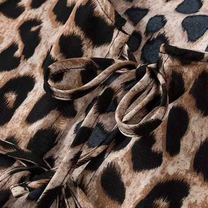 Maddy | Crop Top with Leopard Print or Plain