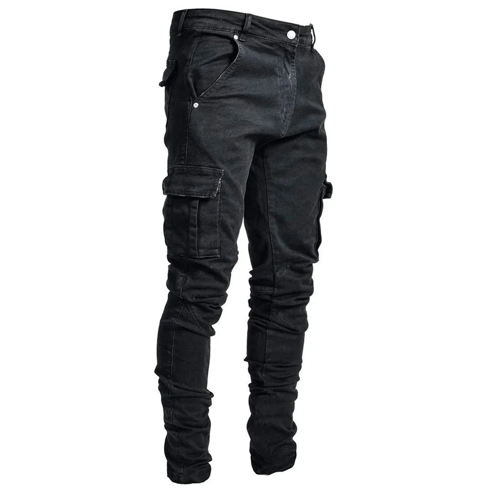 Redford® | Cargo Street Elastic Jeans