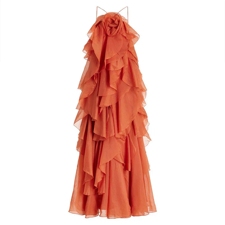 Cataleya | Maxi Dress with Layers and Ruffles