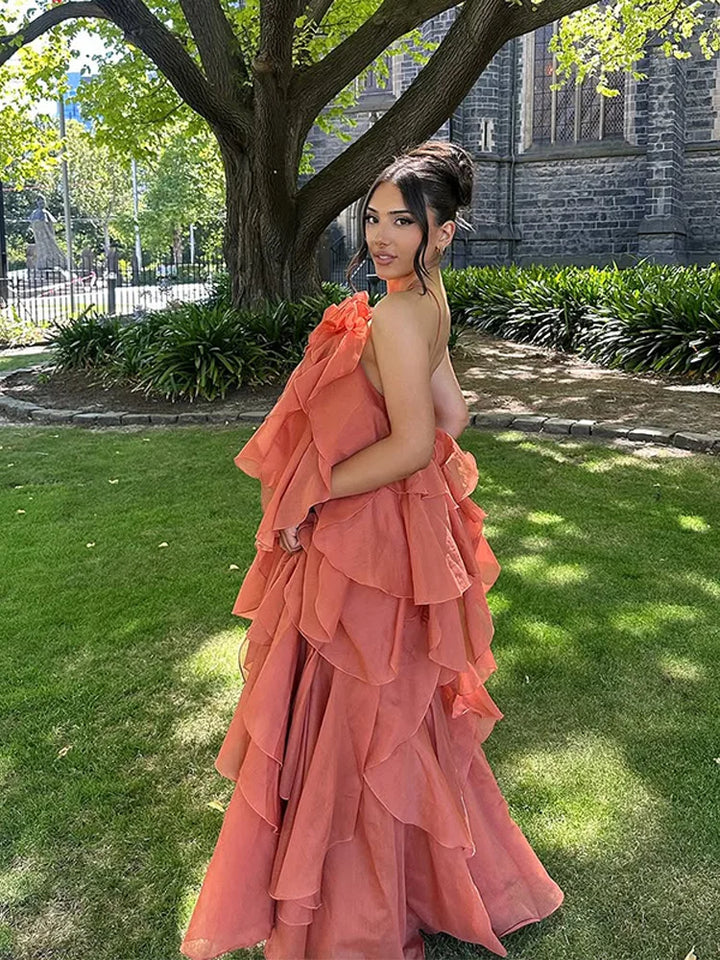 Cataleya | Maxi Dress with Layers and Ruffles