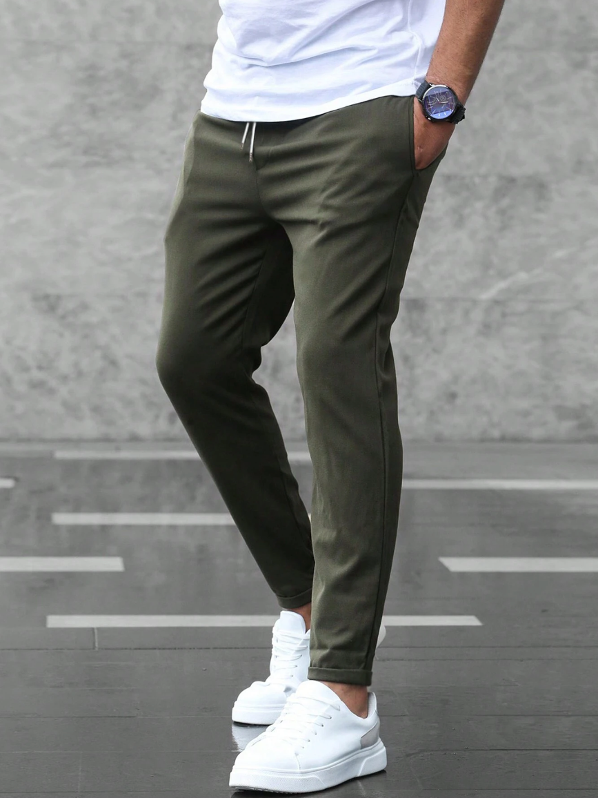 Modern Stretch Trousers for Men