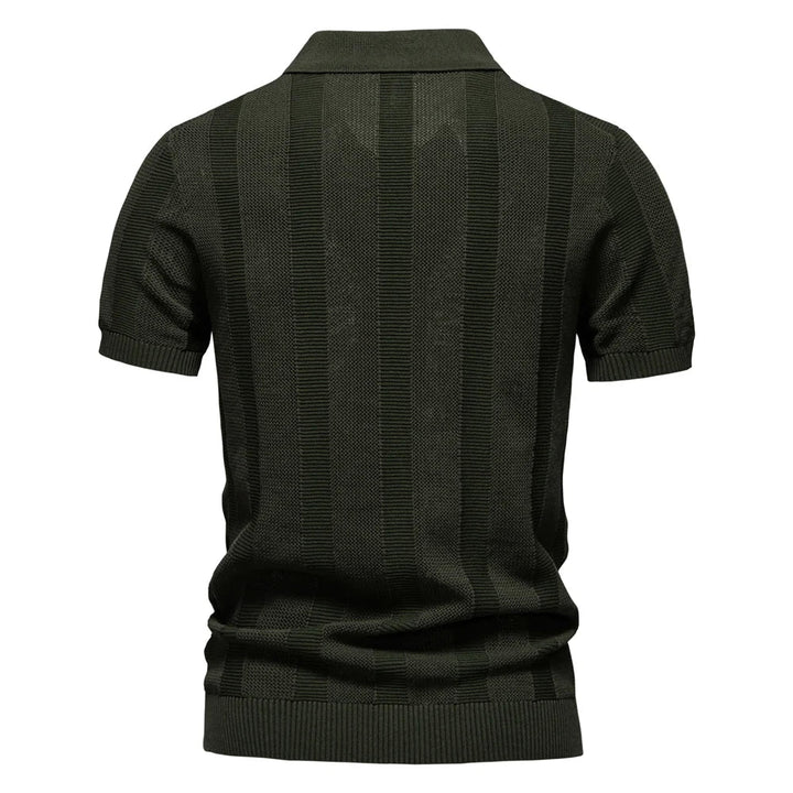 Redford® | Cotton Striped Polo