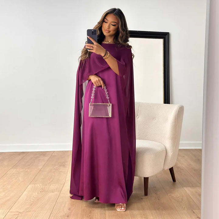 Linnea | Luxe Kaftan Dress with Minimalist Elegance