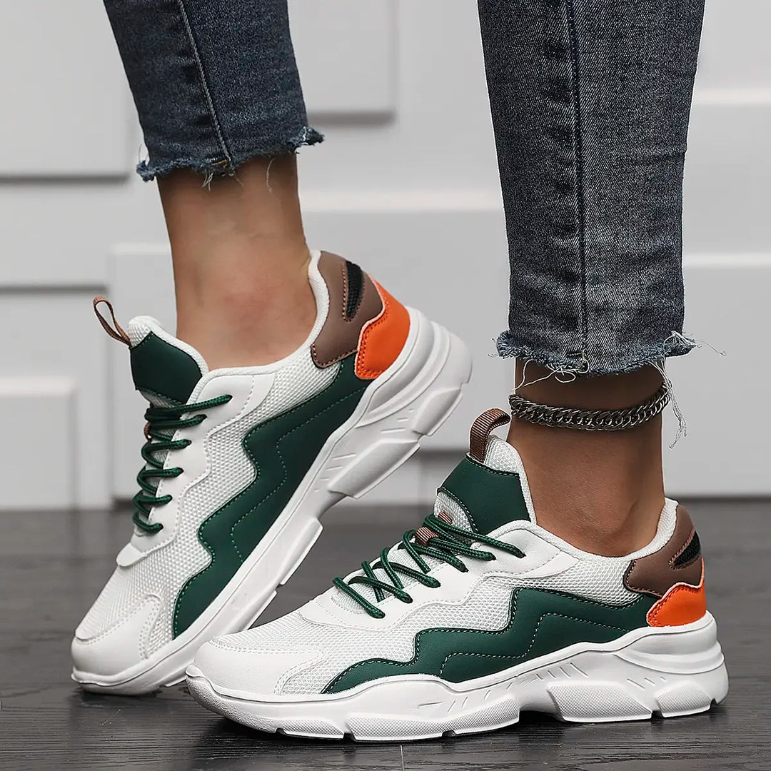 Koya | Trendy Casual Sneakers with Colour Block