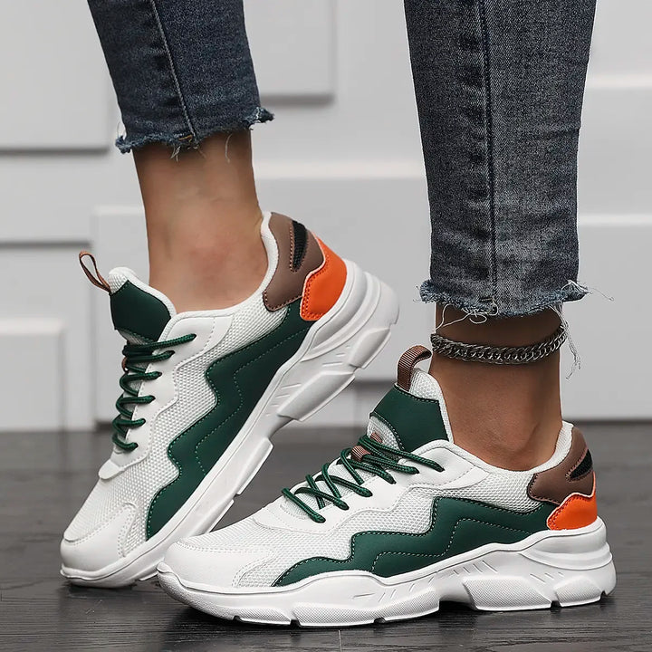 Koya | Trendy Casual Sneakers with Colour Block