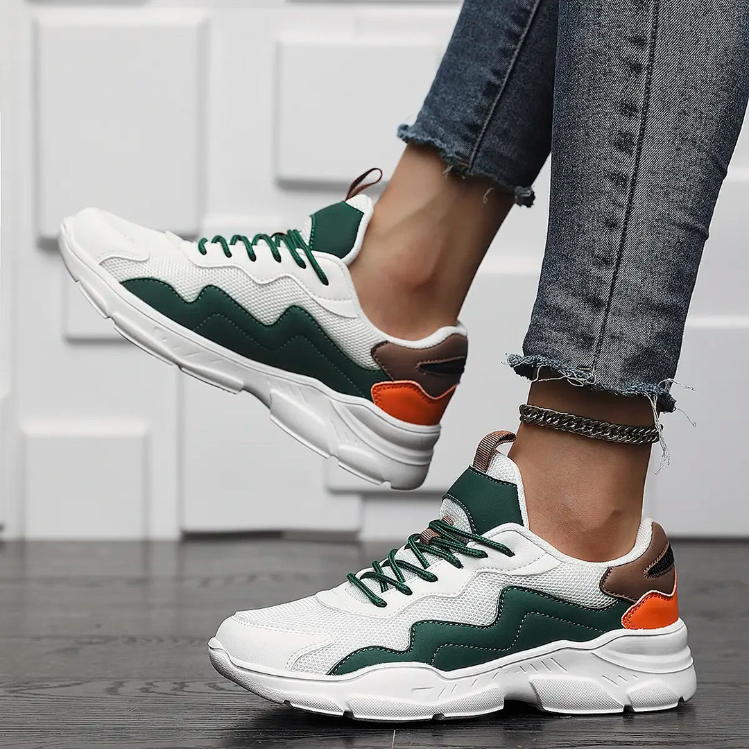 Koya | Trendy Casual Sneakers with Colour Block