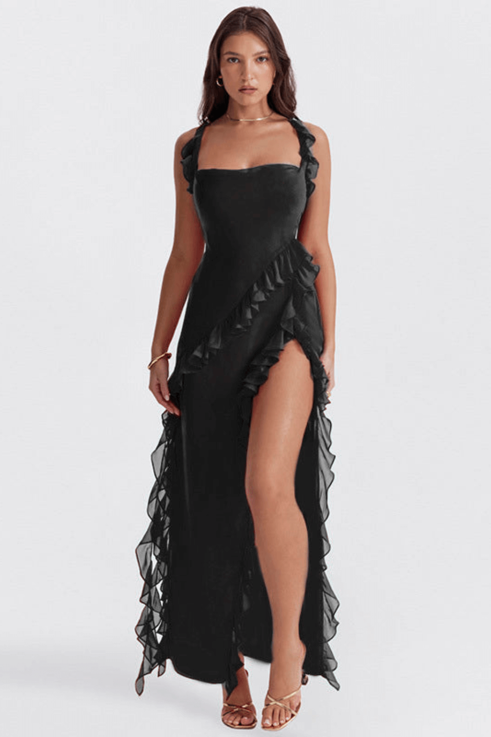 Chic | Elegant Dress with Ruffles