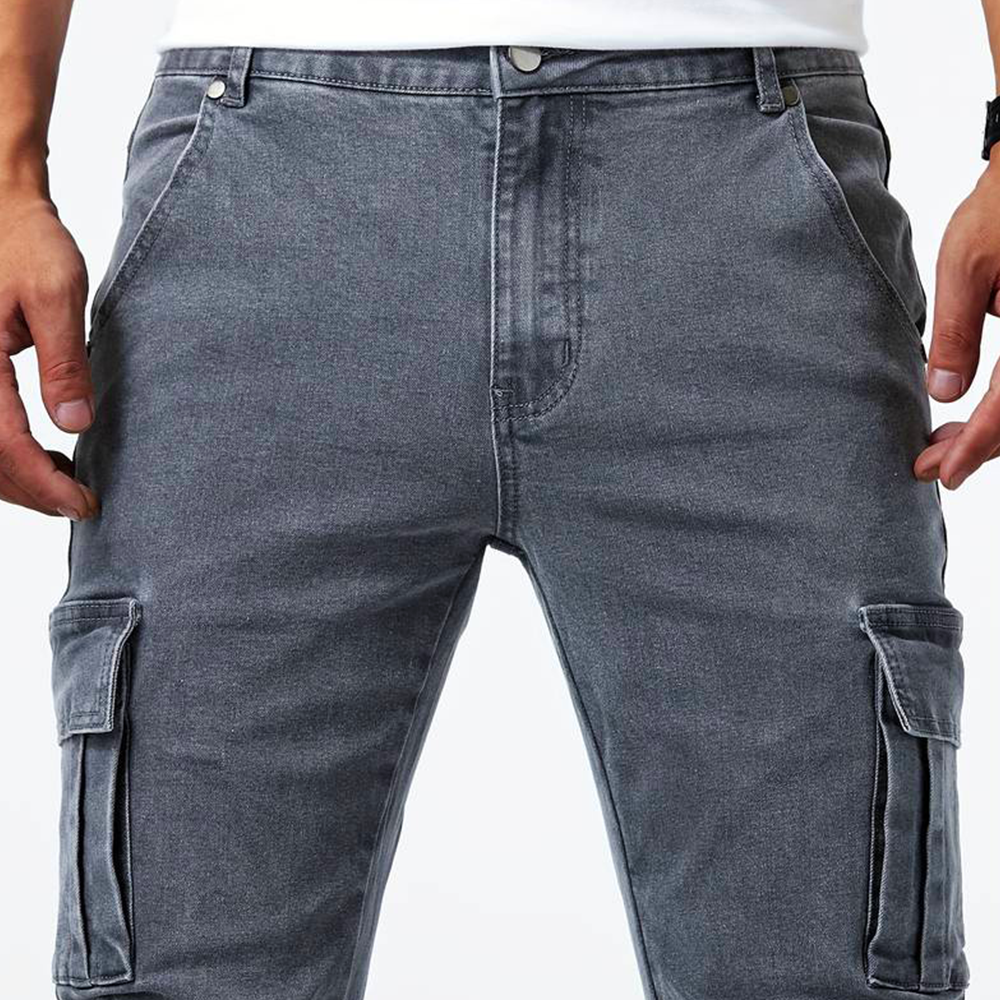 Redford® | Stretchy Cargo Jeans
