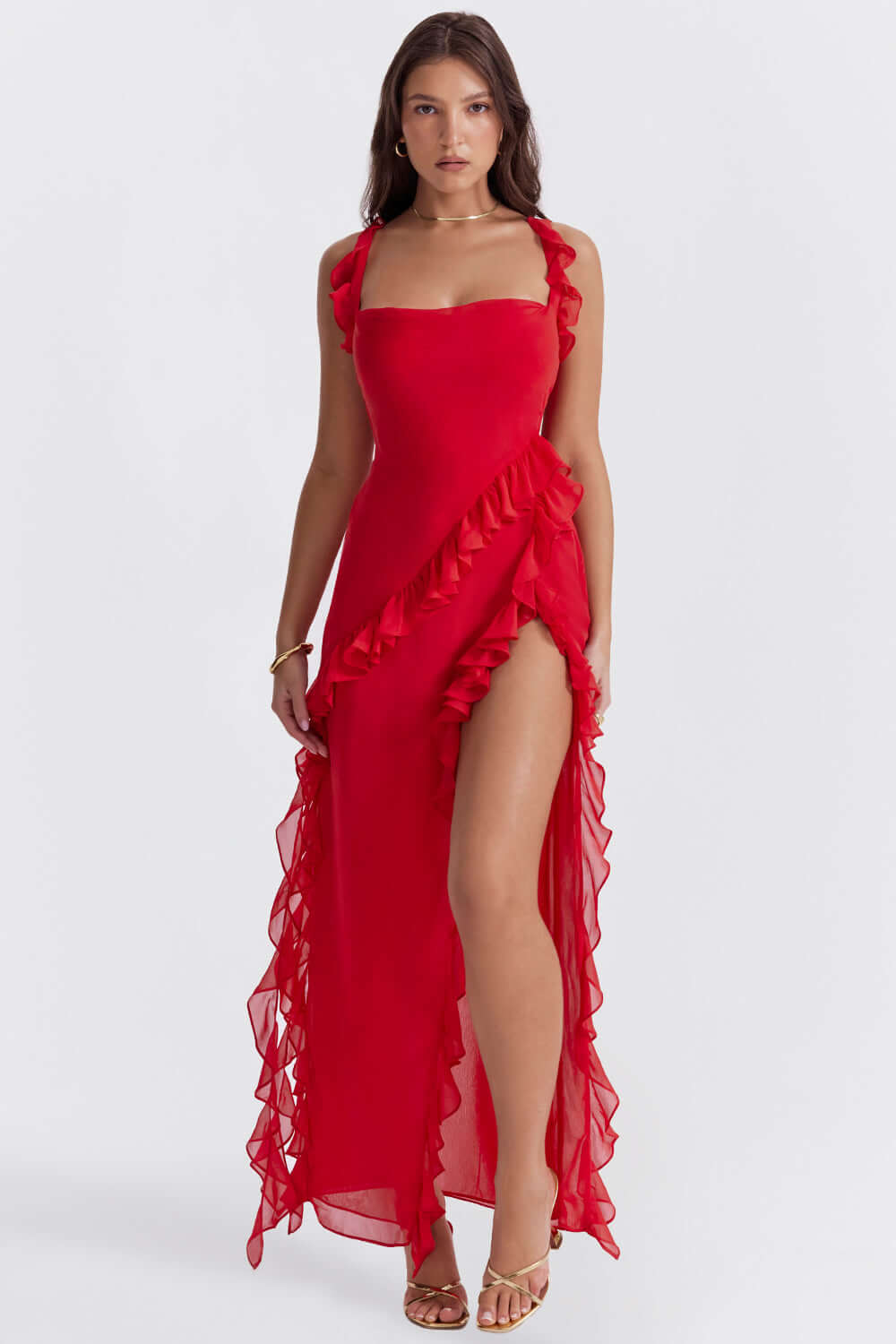 Chic | Elegant Dress with Ruffles