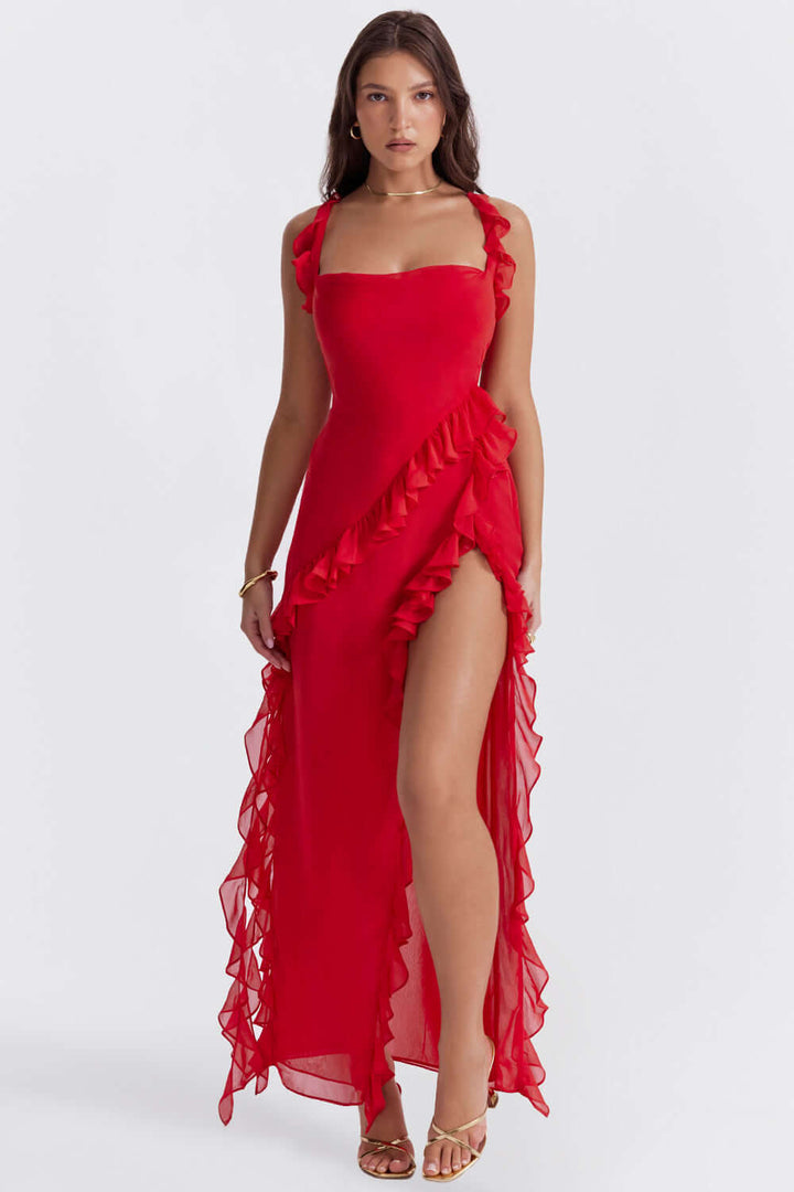 Chic | Elegant Dress with Ruffles