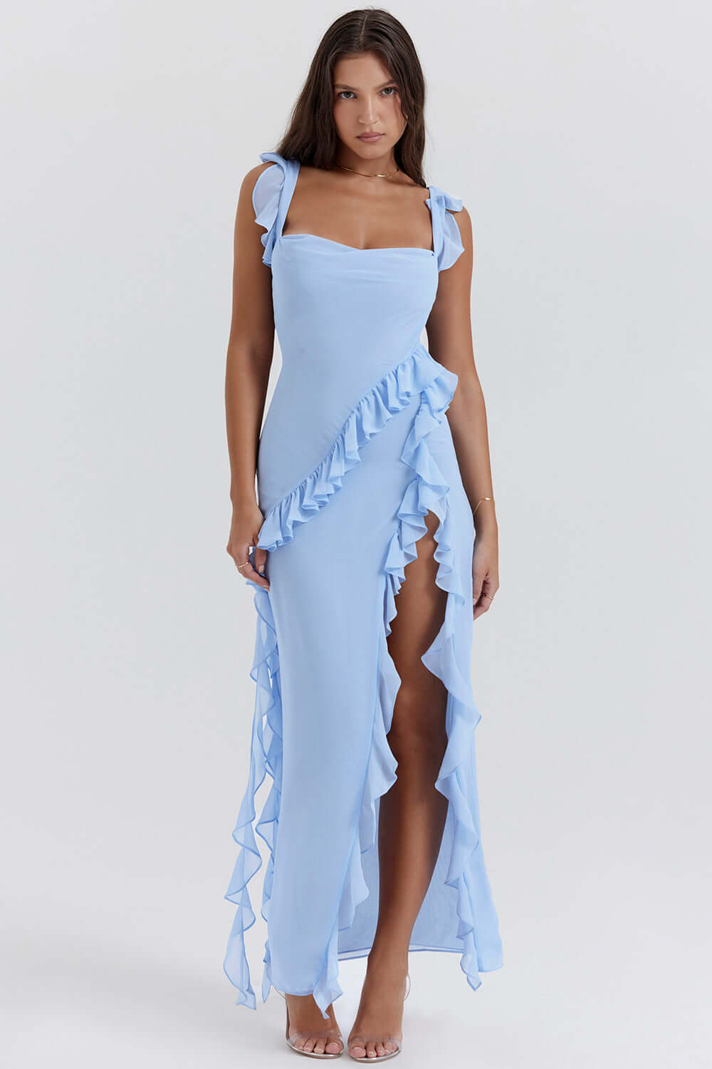 Chic | Elegant Dress with Ruffles