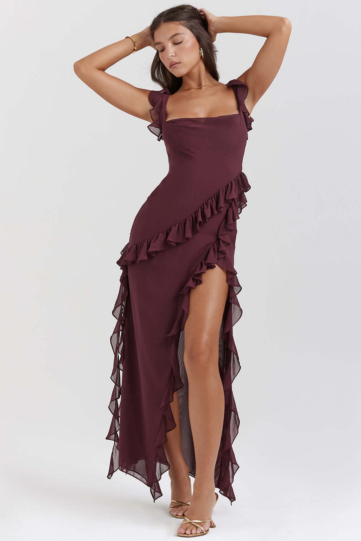 Chic | Elegant Dress with Ruffles