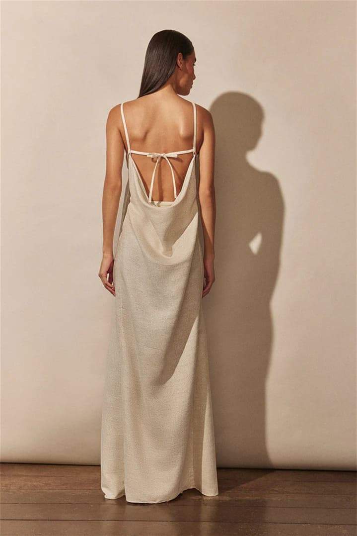 Maribelle | Elegant Maxi Dress with Floral Top