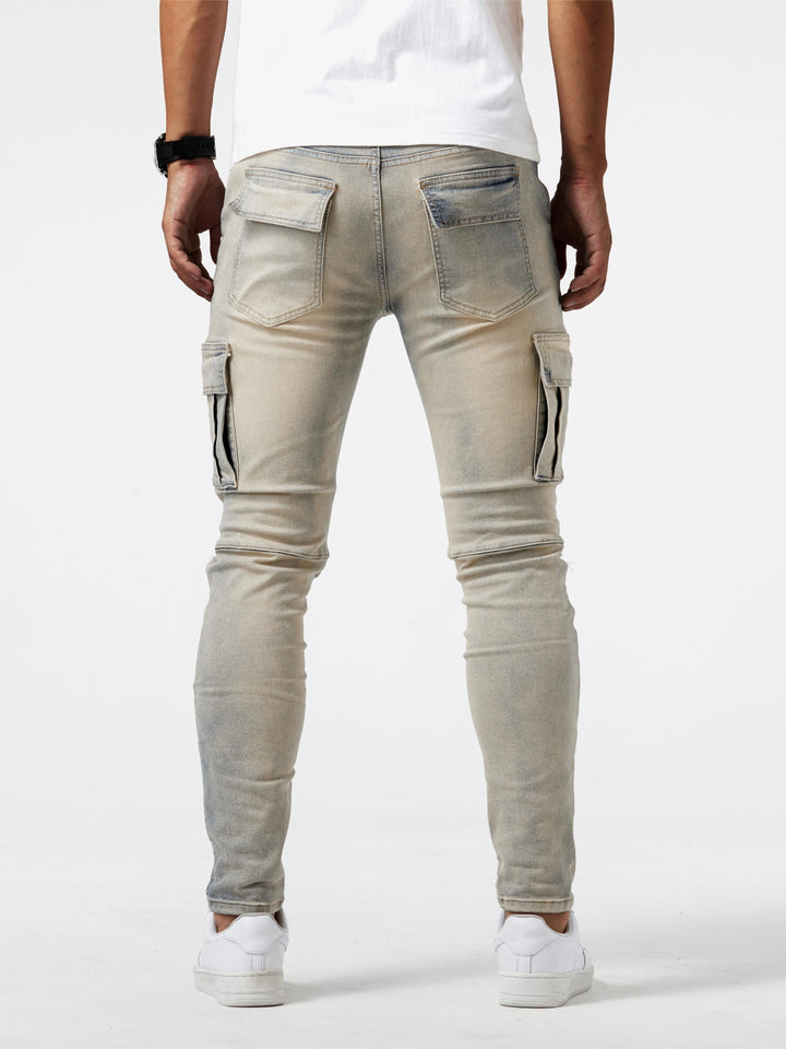 Redford® | Slim Fit Cargo Jeans