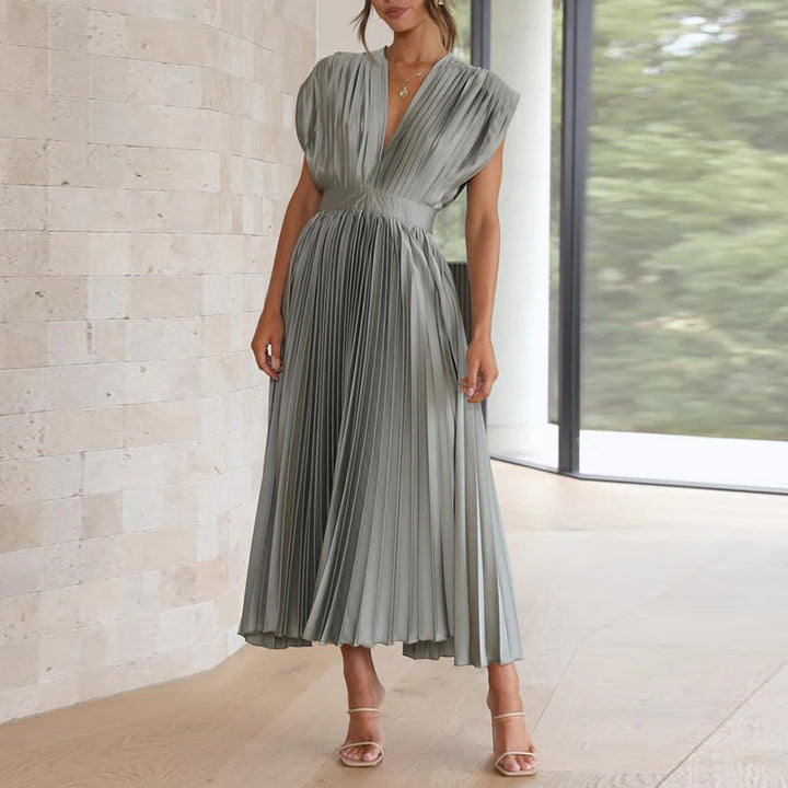 Dana | Elegant Maxi V-neck Dress