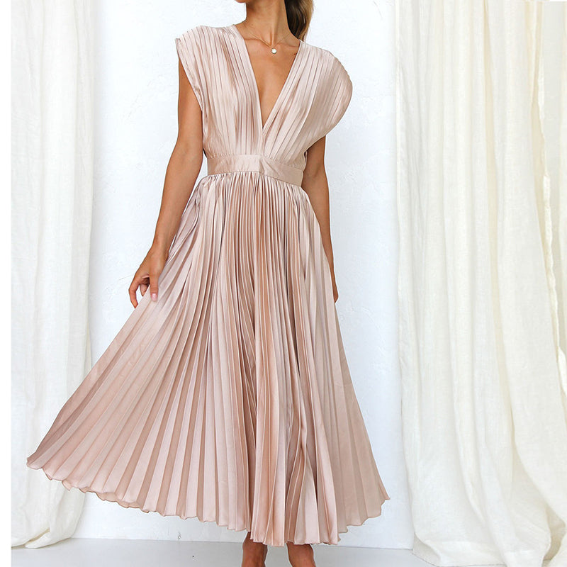 Dana | Elegant Maxi V-neck Dress