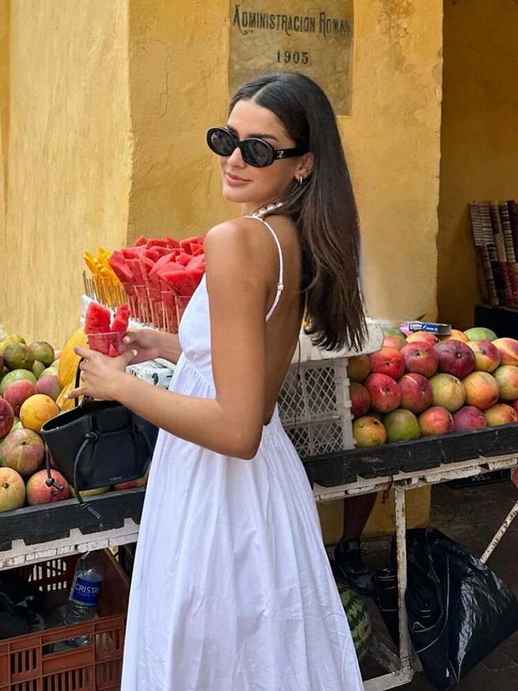Light Summer Maxi Dress for Women - Elegant Summer Style