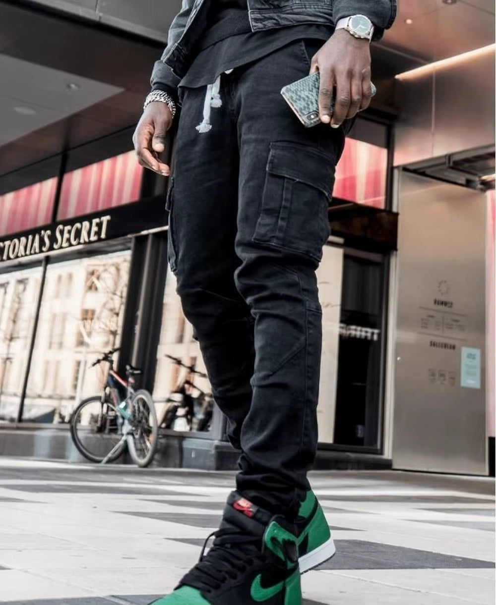 Redford® | Cargo Street Elastic Jeans