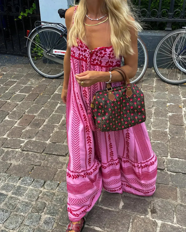 Amy-Lee | Stylish Maxi Summer Dress for Women - Elegant A-Line Fit