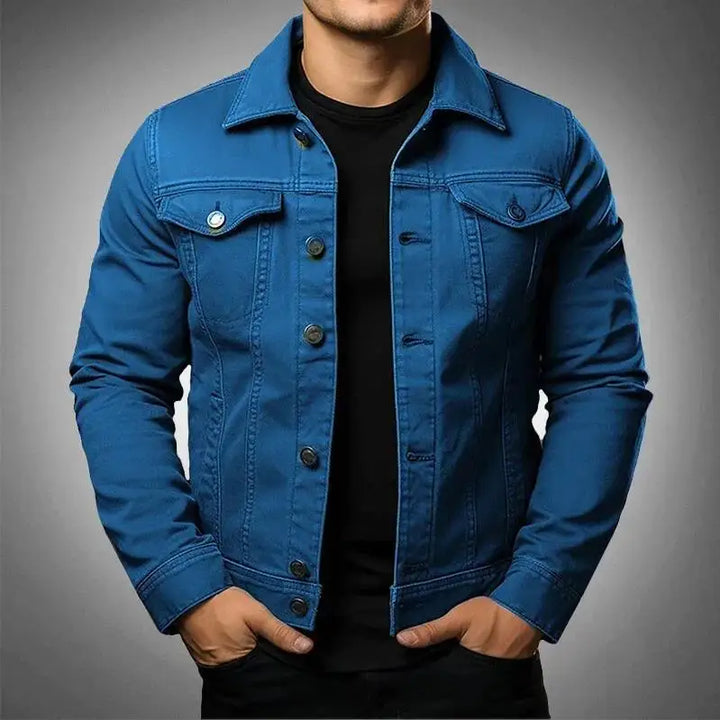 Darien – Men’s Long Sleeve Collared Spring Jacket