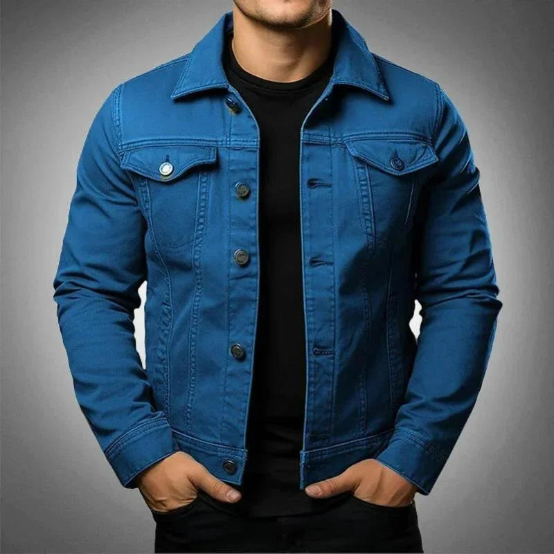Darien – Men’s Long Sleeve Collared Spring Jacket