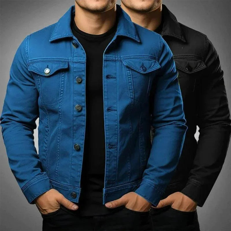 Darien – Men’s Long Sleeve Collared Spring Jacket