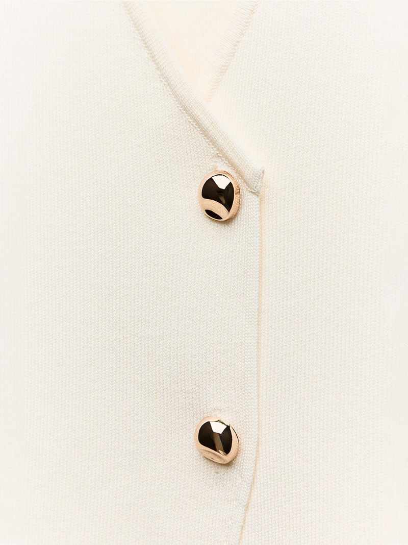 Imara | Sleeveless Gilet Top for Women - Elegant and Minimalist