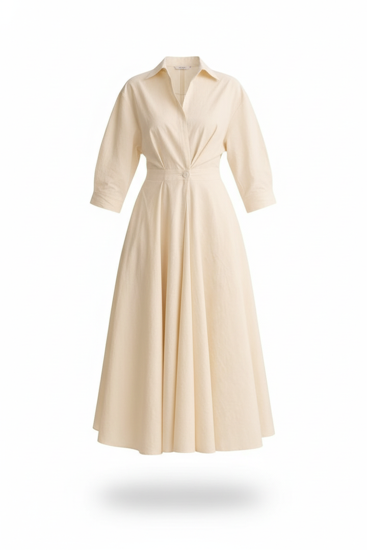 Monroe | Wrap-Front Flowing Maxi Dress
