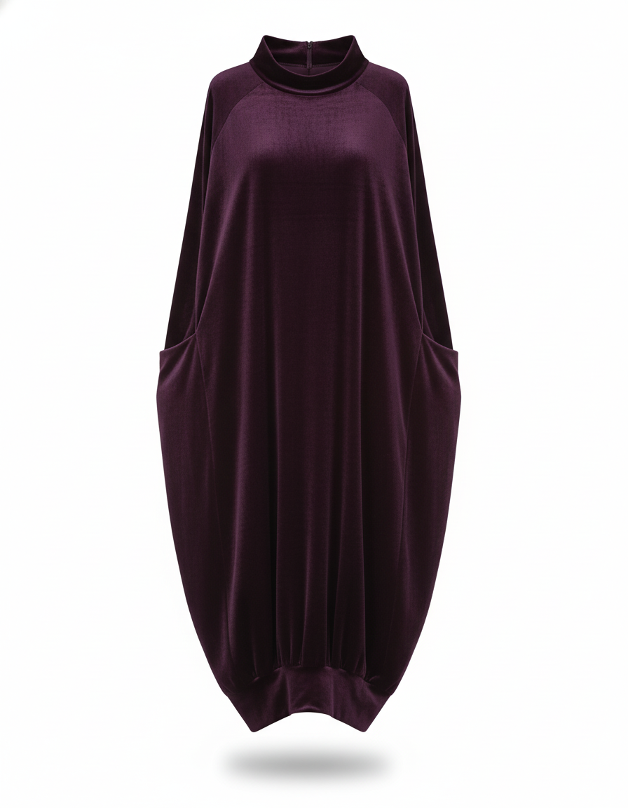 Eliza | Relaxed Velvet Dress