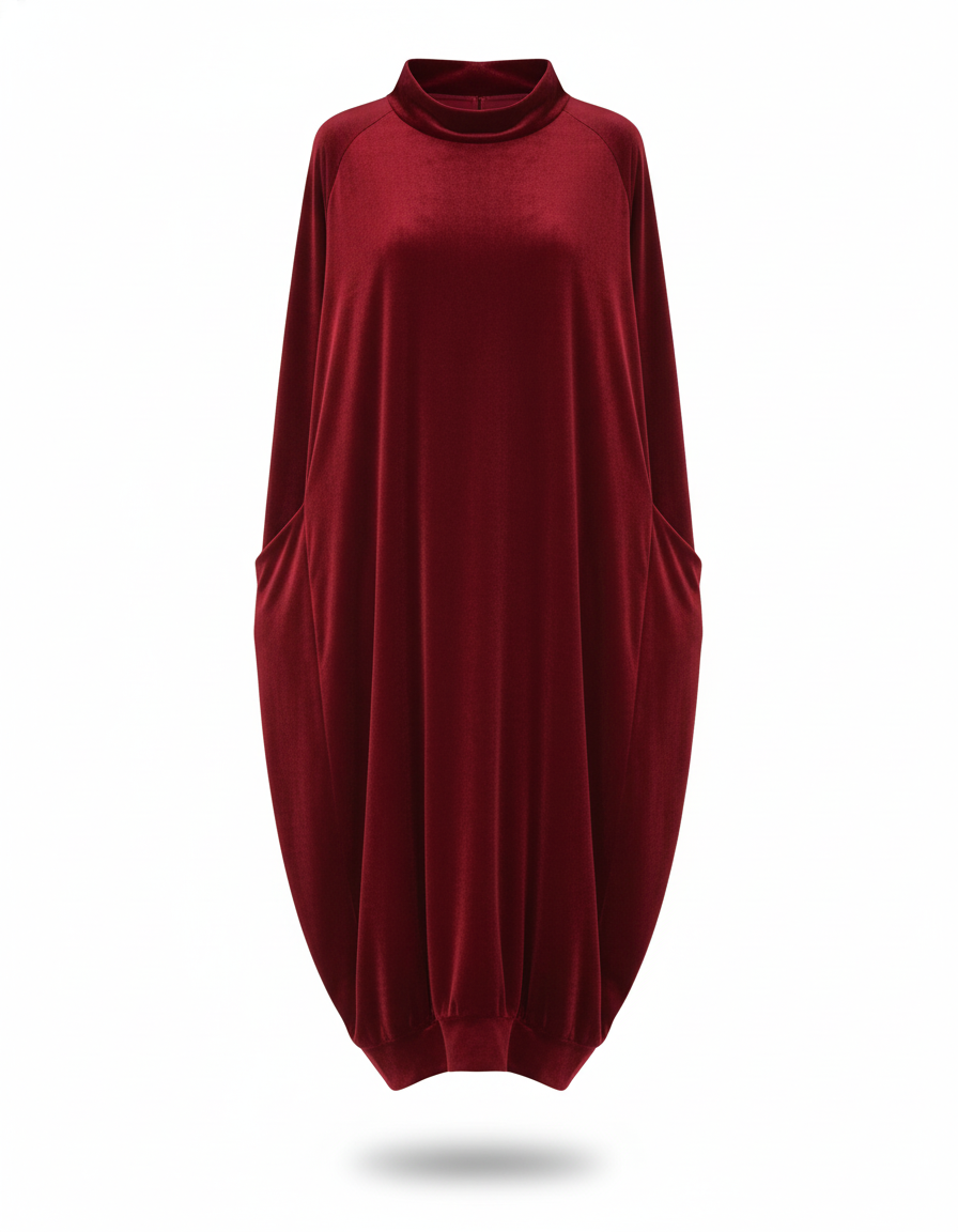 Eliza | Relaxed Velvet Dress