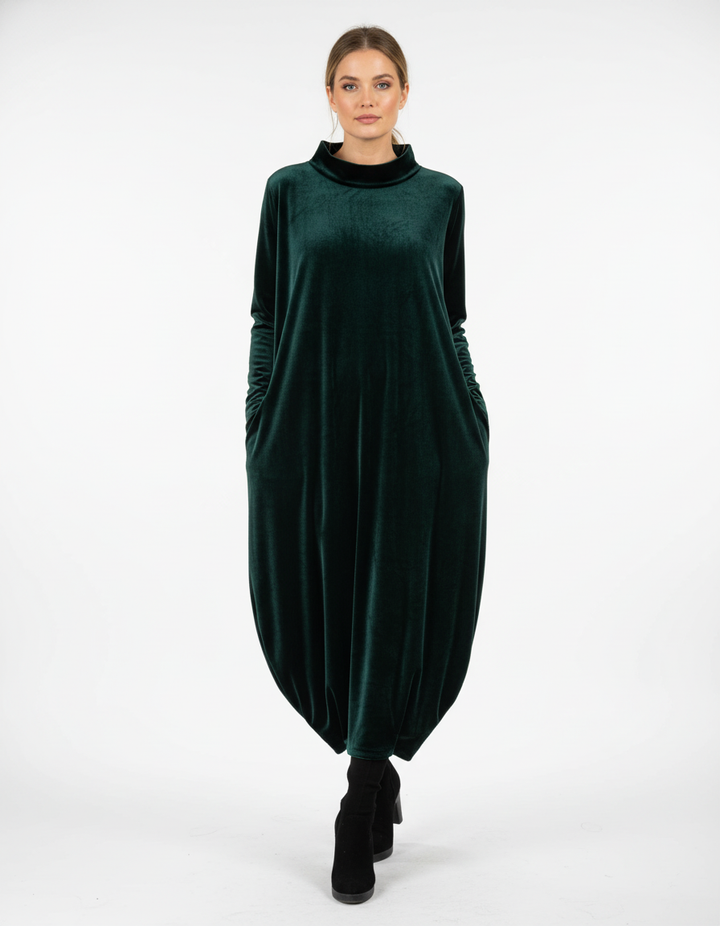 Eliza | Relaxed Velvet Dress