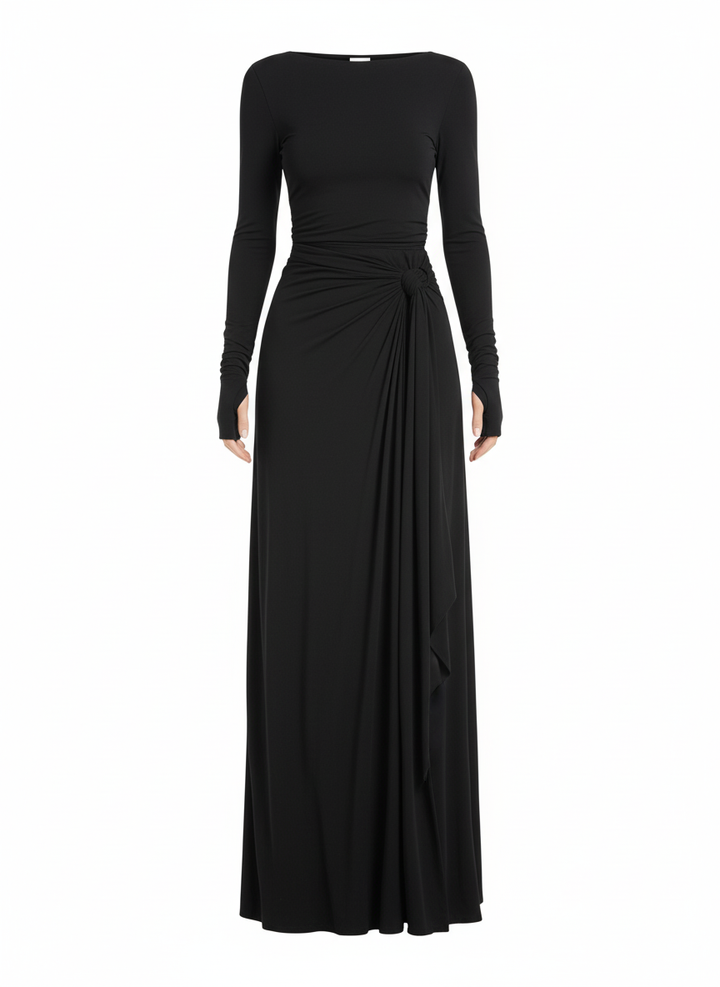 Naiara ❘ Maxi dress with side knot