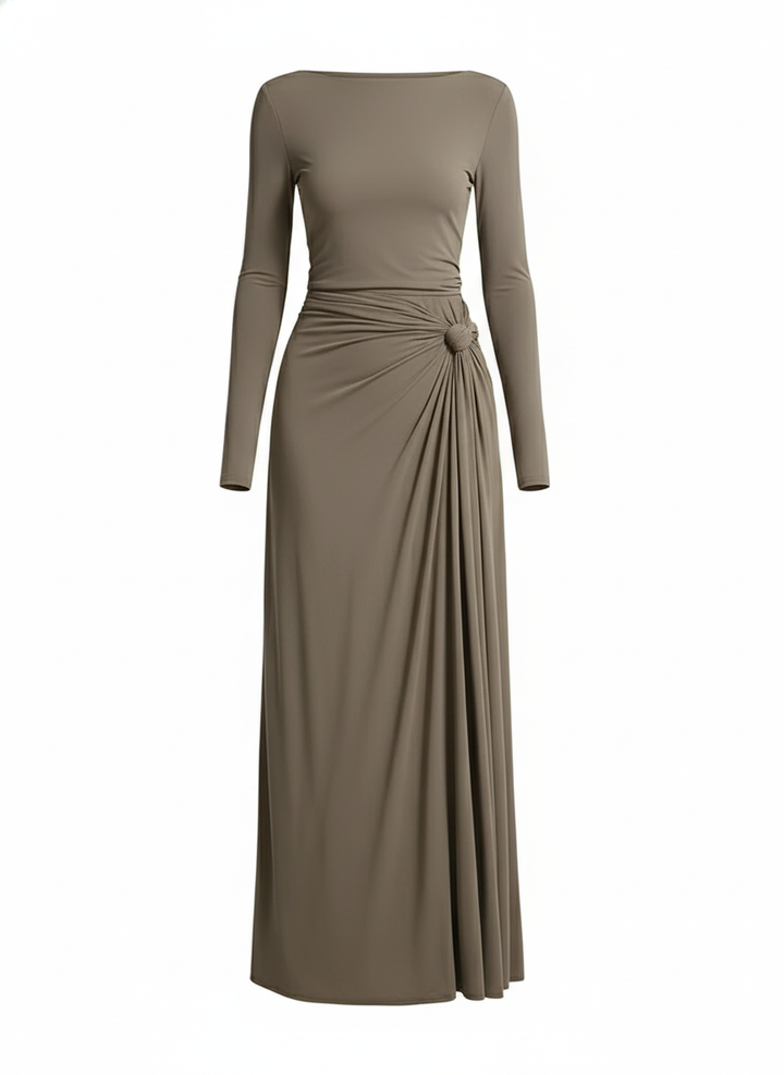 Naiara ❘ Maxi dress with side knot