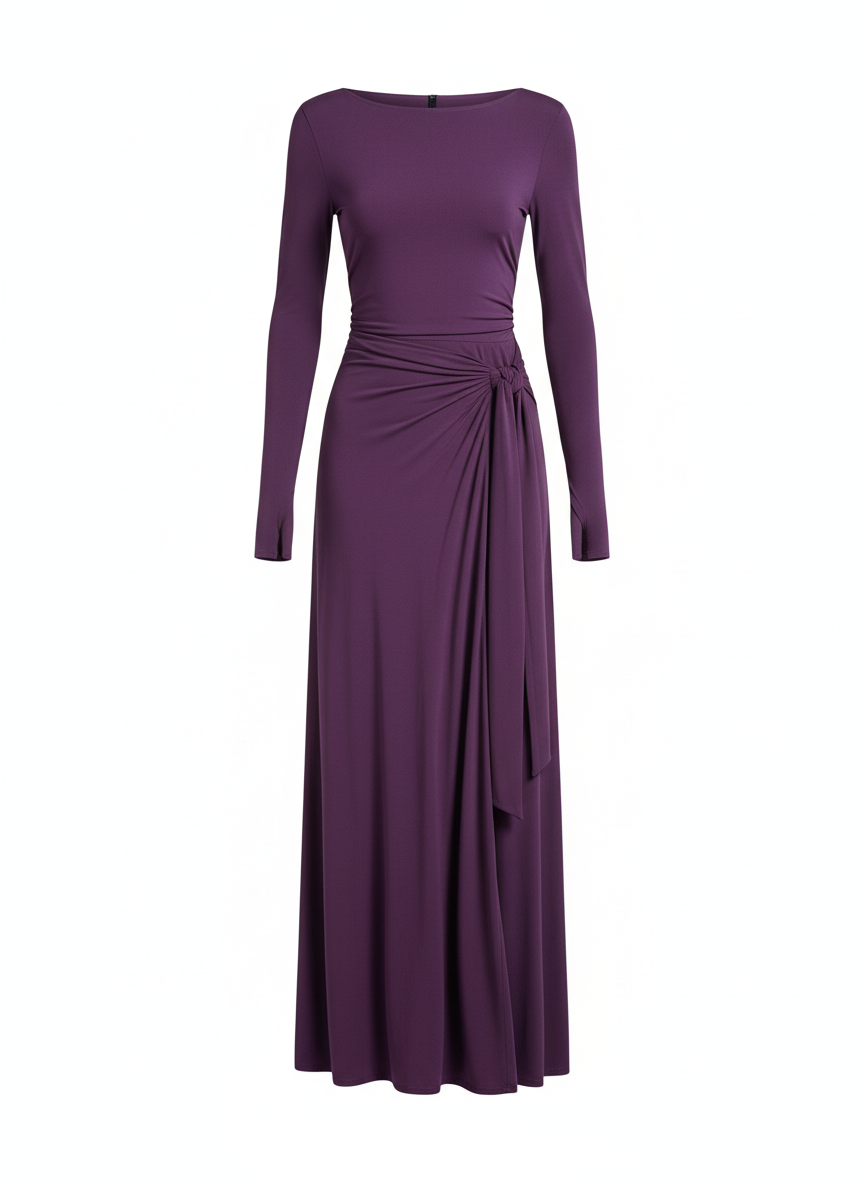 Naiara ❘ Maxi dress with side knot