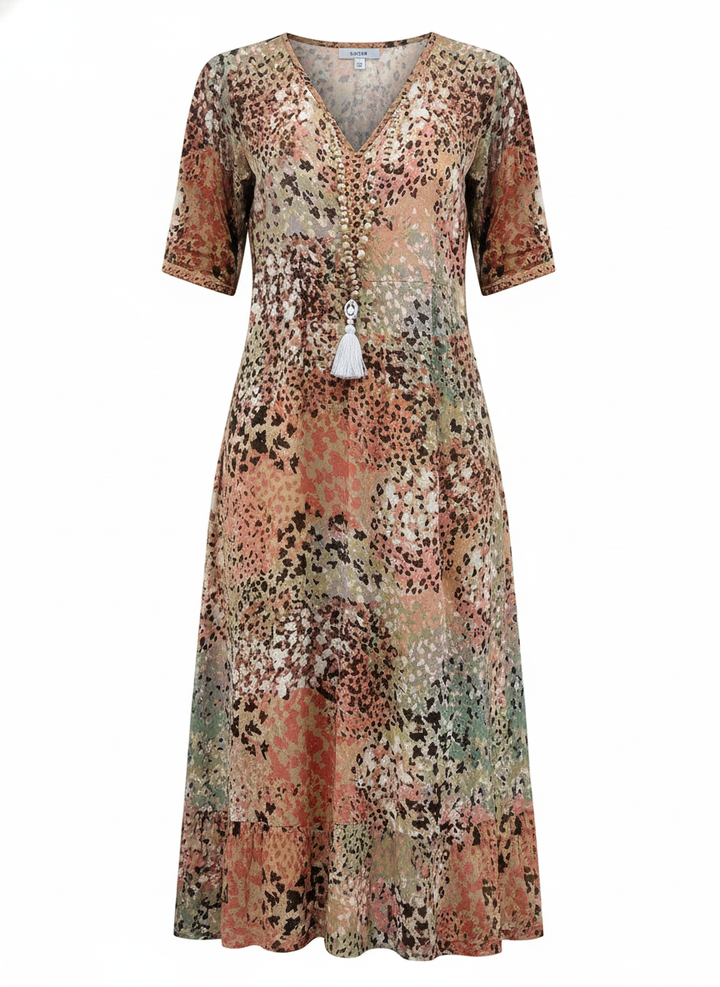Laluna® | Vibrant Floral Dress
