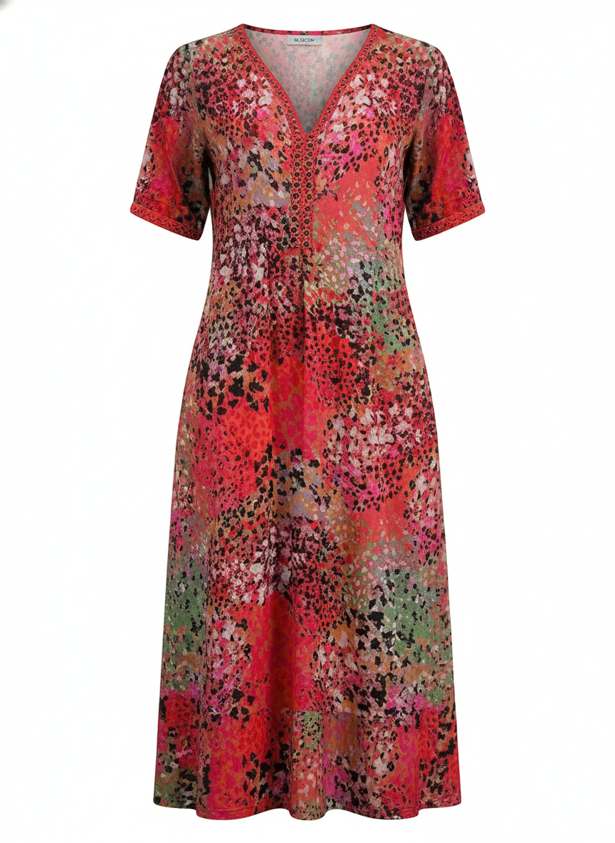 Laluna® | Vibrant Floral Dress